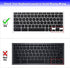 Keyboard Cover for Acer Chromebook Spin 13 713 CP713 |Acer Chromebook C738T C771 C732 C735 |Chromebook Spin 11 311 511 11.6" |Chromebook Spin 512 12“|Chromebook Spin 15 15.6" -Rainbow